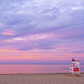 Lifeguard Chair Sunset